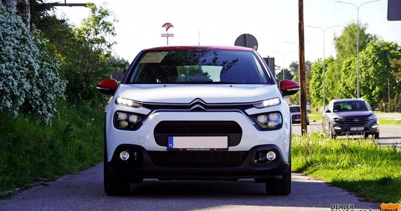 Citroen C3 cena 56000 przebieg: 12000, rok produkcji 2020 z Gdynia małe 667